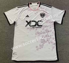 2023-2024 D.C. United White Thailand Soccer Jersey AAA-512