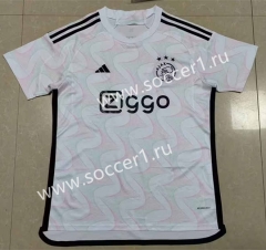 (S-4XL) 2022-2023 Ajax Away White Thailand Soccer Jersey AAA-818