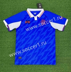 (S-4XL) 2023-2024 Joint Version Rangers Blue Thailand Soccer Jersey AAA-403