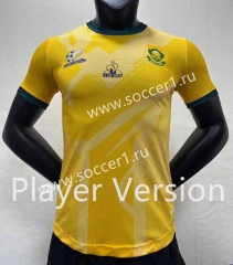 Player Version 2023-2024 South Africa Yellow Thailand Soccer Jersey AAA-888