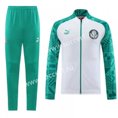 2023-2024 SE Palmeiras White Thailand Soccer Jacket Uniform -LH