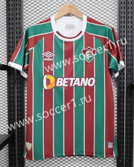 (S-4XL) 2023-2024 Fluminense de Feira Red&Green Thailand Soccer Jersey AAA-888