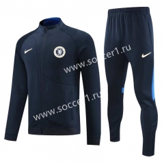 2023-2024 Chelsea Royal Blue Thailand Soccer Jacket Unifrom -7411