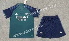 2023-2024 Arsenal Away Blue Soccer Uniform-3454