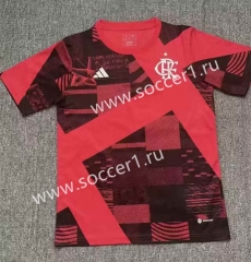 2023-2024 Flamengo Red&Black Thailand Soccer Training AAA-0009
