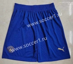 2023-2024 Manchester City Blue Thailand Soccer Shorts-6794