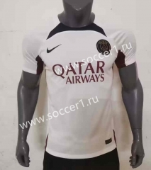 2023-2024 PSG White Thailand Training Soccer Jersey AAA-416