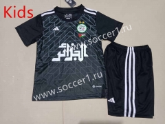 2023-2024 Algeria Black Kid/Youth Soccer Uniform-507