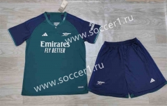 2023-2024 Arsenal 2nd Away Blue Soccer Uniform-418
