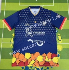 2023-2024 Special Version Cagliari Calcio Royal Blue Thailand Soccer Jersey AAA-HR