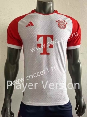 Player Version Correct Version 2023-2024 Bayern München Home White Thailand Soccer Jersey AAA-518