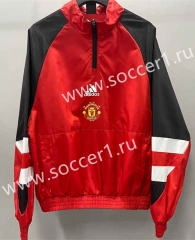 2023-2024 Manchester United Red Thailand Trench Coats-LH