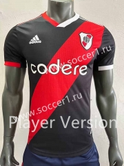 Player Version 2023-2024 River Plate 2nd Away Black Thailand Soccer Jersey AAA-518