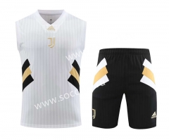 2023-2024 Juventus White Thailand Soccer Vest Uniform-418