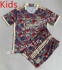 2023-2024 Anime Version Benfica Colorful Kids/Youth Soccer Uniform-AY