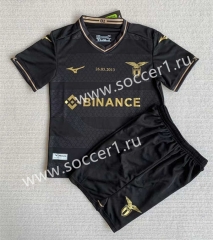 10th anniversary Commemorative Version Lazio Black Soccer Uniform-AY