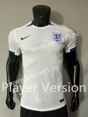 Player Version 2023-2024 England Home White Thailand Soccer Jersey AAA-4691