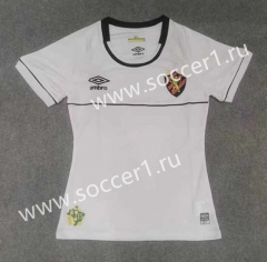 2023-2024 Fluminense de Feira Away White Women Thailand Soccer Jersey AAA-C2045