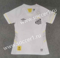 2023-2024 Santos FC Home White Women Thailand Soccer Jersey AAA-C2045