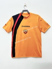 Retro Version 05-06 Roma Home Orange Thailand Soccer Jersey AAA-811