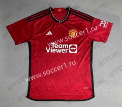 2023-2024 Manchester United Home Red Thailand Soccer Jersey AAA-4952
