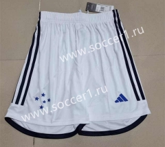 2023-2024 Cruzeiro EC Away White Thailand Soccer Shorts-2886
