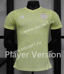 Player Version 2023-2024 Algeria Yellow Thailand Training Soccer Jersey AAA-888