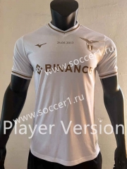 Player Version 2023-2024 Lazio White Thailand Soccer Jersey AAA-SJ