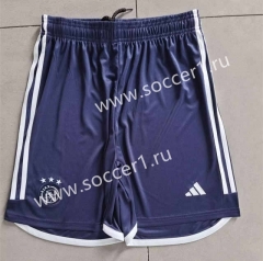 2023-2024 Ajax Away Royal Blue Thailand Soccer Shorts-2886