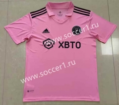 (S-4XL) 2023-2024 Inter Miami CF Home Pink Thailand Soccer Jersey AAA-3234