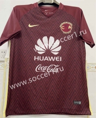 Retro Version 16-17 Club America Away Red Thailand Soccer Jersey AAA-1332