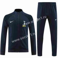 2023-2024 Tottenham Hotspur Royal Blue Thailand Jacket Uniform-7411