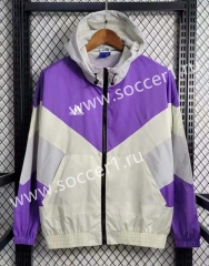 2023-2024 Purple&White Trench Coats With Hat-GDP
