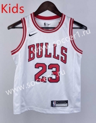 Chicago Bulls White #23 Young Kids NBA Jersey-311