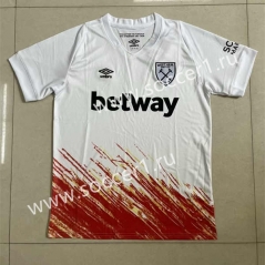 2023-2024 West Ham United 2nd Away White Thailand Soccer Jersey AAA-305