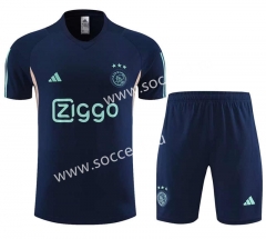 2023-2024 Ajax Royal Blue Thailand Soccer Uniform-7411