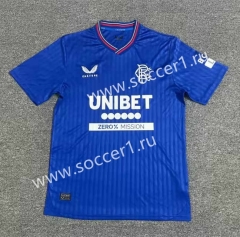 2023-2024 Rangers Home Blue Thailand Soccer Jersey AAA-512