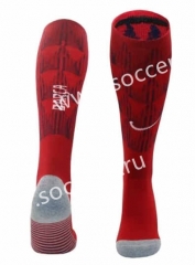 2023-2024 Barcelona Home Red Kids/Youth Soccer Socks