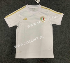 2023-2024 125th Anniversary Italy White Thailand Soccer Jersey AAA-GB