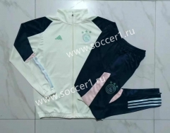 2023-2024 Ajax Beige Thailand Soccer Jacket-815