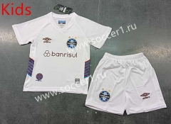 2023-2024 Grêmio FBPA Away Blue&White Kid/Youth Soccer Uniform-8679