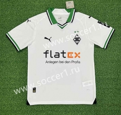 (S-4XL) 2023-2024 Borussia Mönchengladbach Home White Thailand Soccer Jersey AAA-403