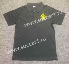 2023-2024 Borussia Dortmund Black Thailand Polo Shirt-817
