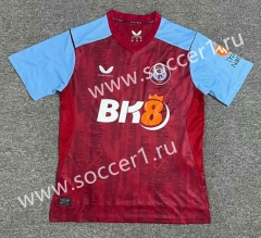 2023-2024 Aston Villa Home Red Thailand Soccer Jersey AAA-512