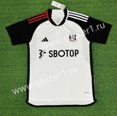 (S-4XL) 2023-2024 Fulham Home White Thailand Soccer Jersey AAA-403