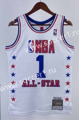 2023 All Stars White #1 NBA Jersey-311