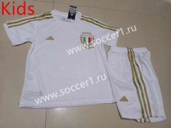 2023-2024 Commemorative Edition Italy White Kids/Youth Soccer Uniform-507