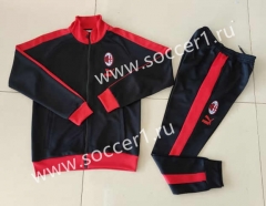 2023-2024 AC Milan Black Thailand Soccer Jacket Uniformm-GDP