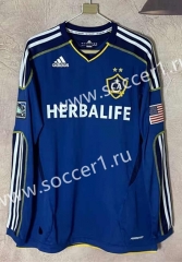 Retro Version 11-12 LA Galaxy Royal Blue LS Thailand Soccer Jersey AAA-6590