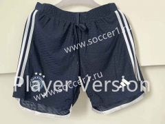 Player Version 2023-2024 Ajax Royal Blue Thailand Soccer Shorts-6886